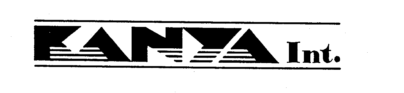 Trademark Logo KANYA INT.