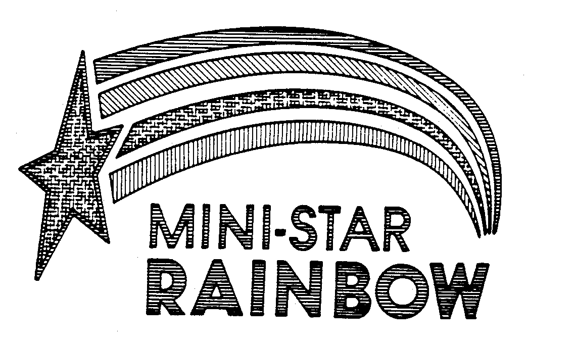 Trademark Logo MINI-STAR RAINBOW