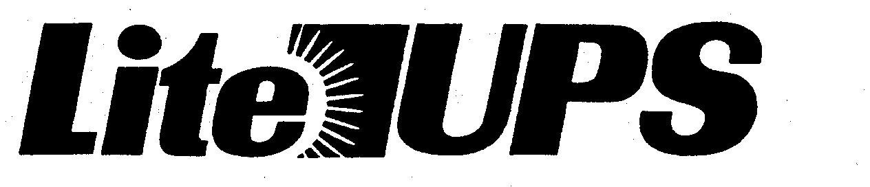Trademark Logo LITE UPS