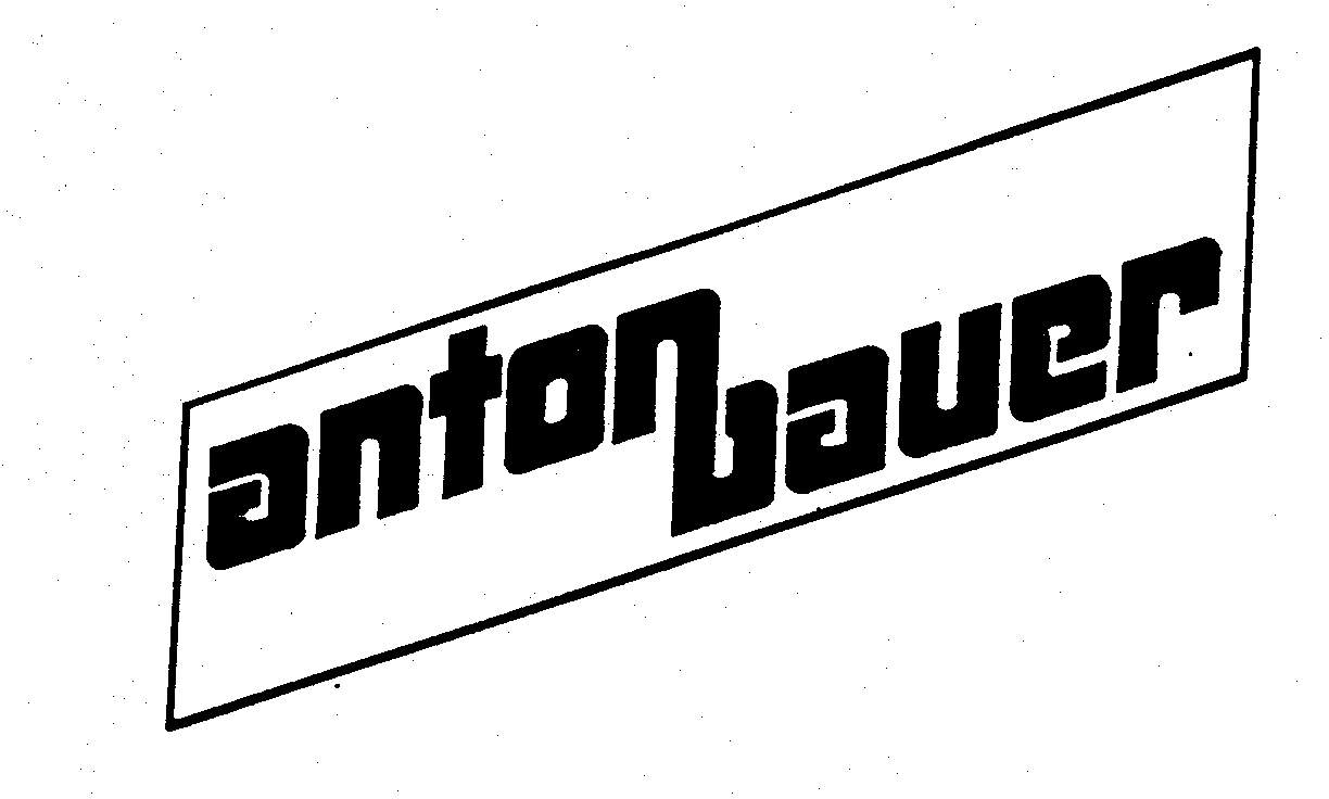 Trademark Logo ANTON BAUER