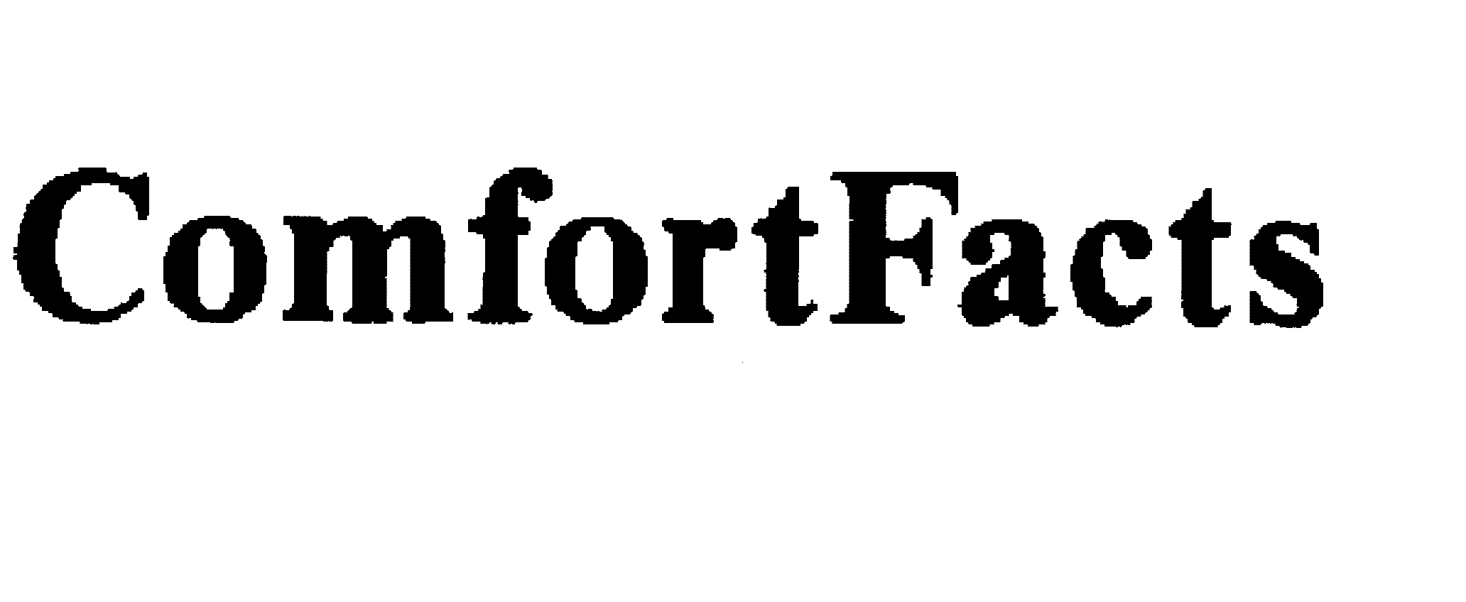 Trademark Logo COMFORTFACTS