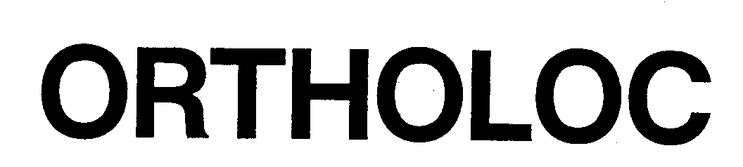 Trademark Logo ORTHOLOC