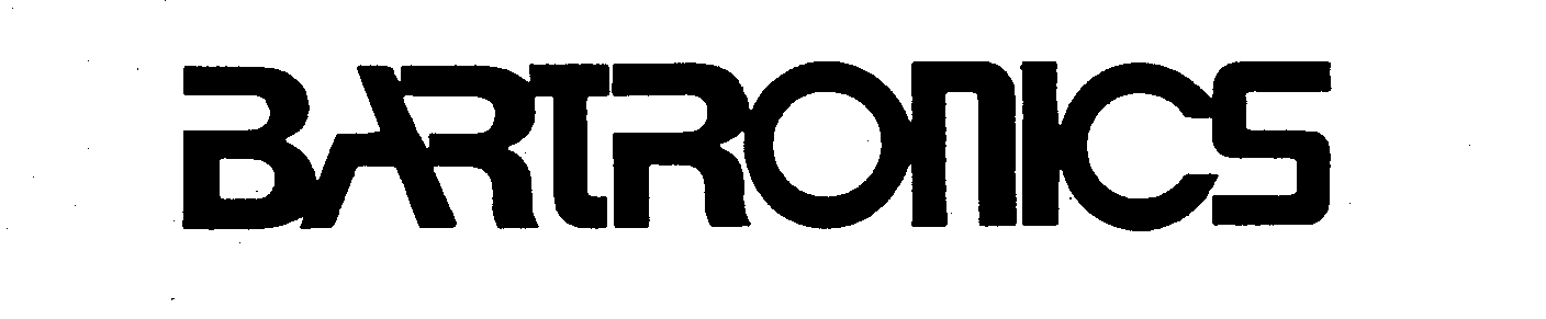 Trademark Logo BARTRONICS