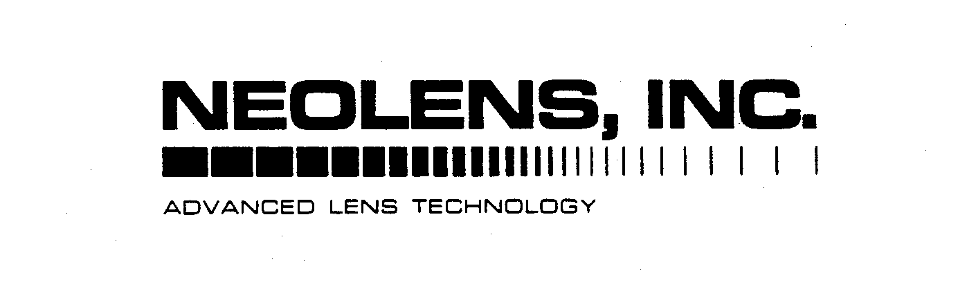  NEOLENS, INC. ADVANCED LENS TECHNOLOGY