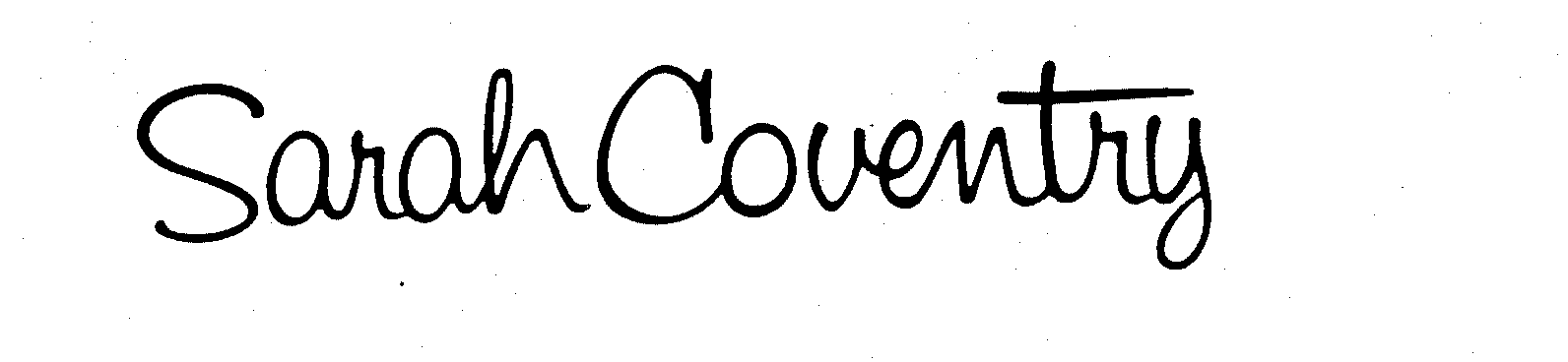 Trademark Logo SARAH COVENTRY