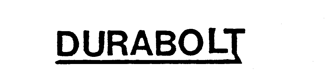 Trademark Logo DURABOLT