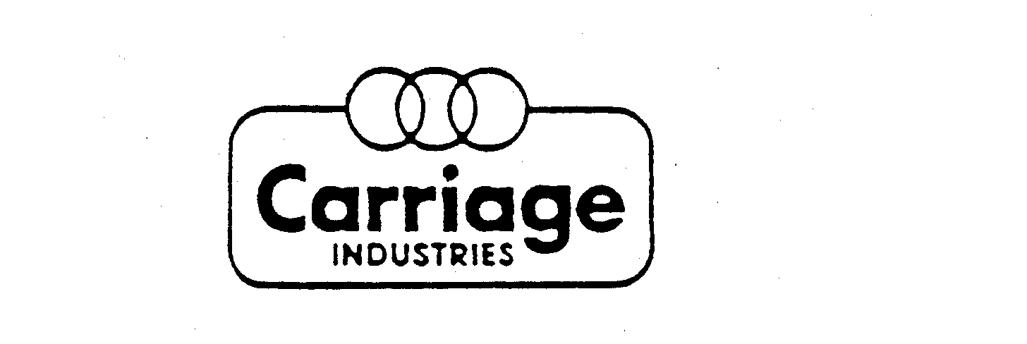  CARRIAGE INDUSTRIES