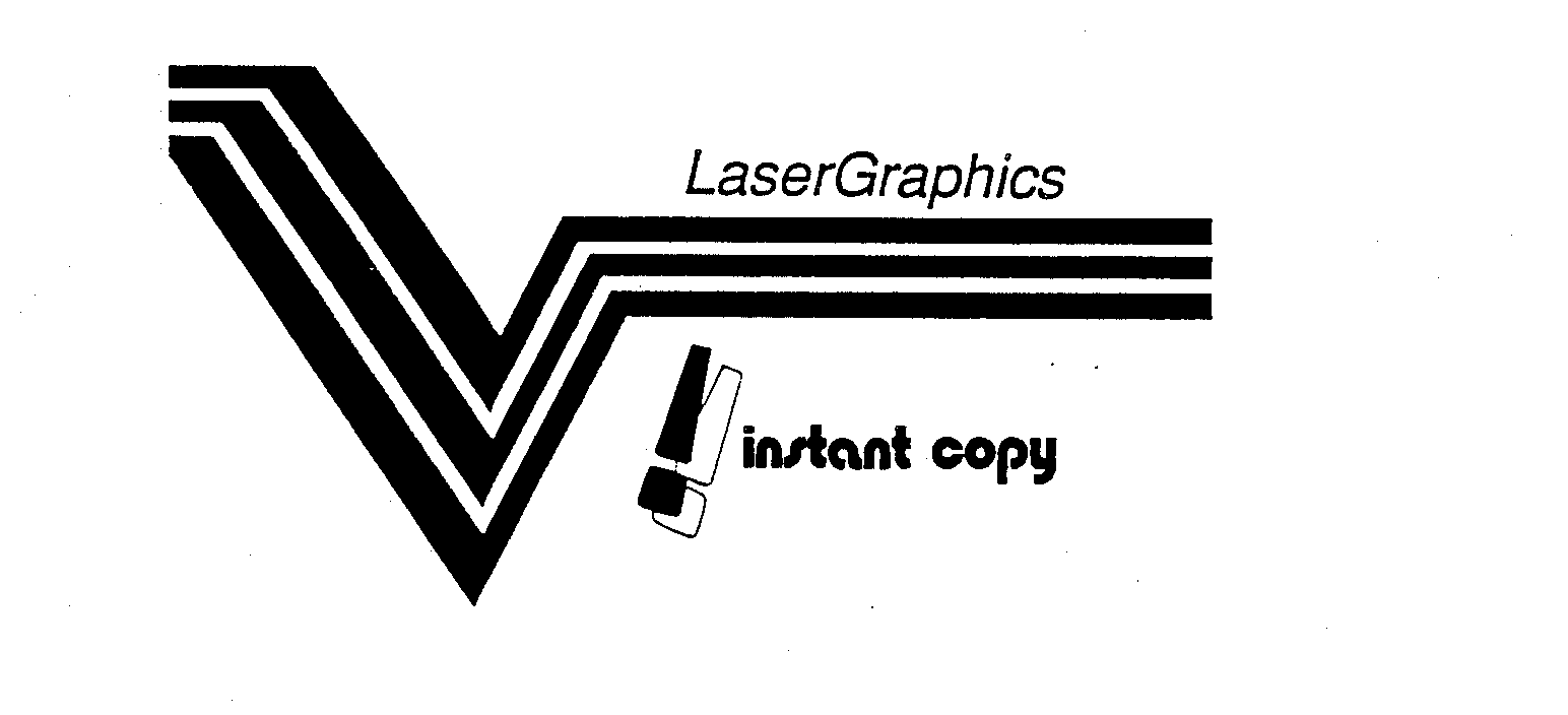 Trademark Logo LASERGRAPHICS INSTANT COPY