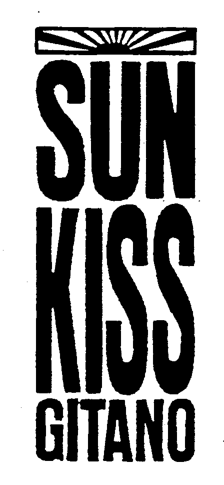 Trademark Logo SUN KISS GITANO