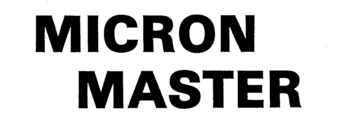  MICRON MASTER