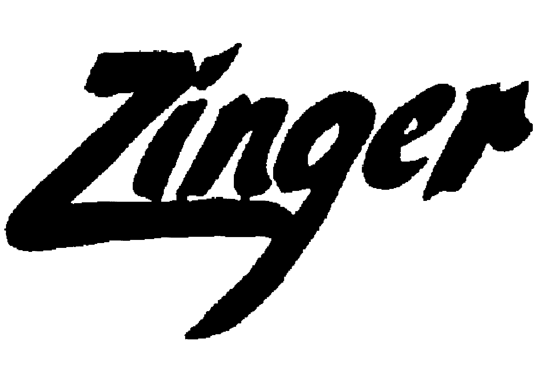 Trademark Logo ZINGER