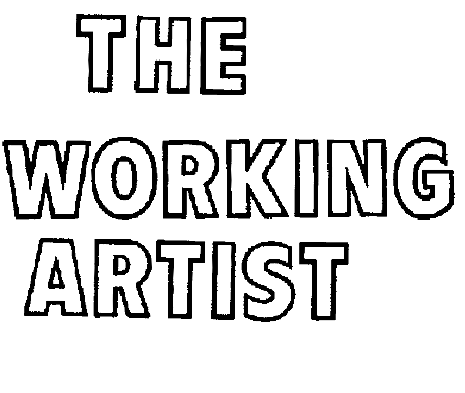 THE WORKING ARTIST