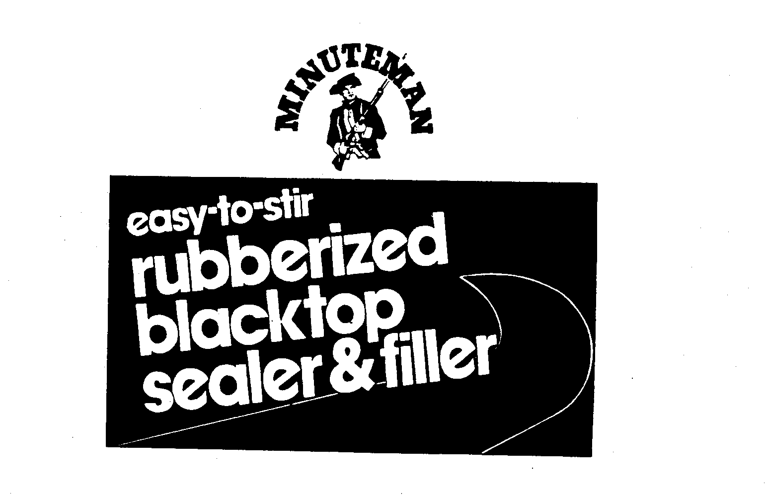  MINUTEMAN EASY-TO-STIR RUBBERIZED BLACKTOP SEALER &amp; FILLER
