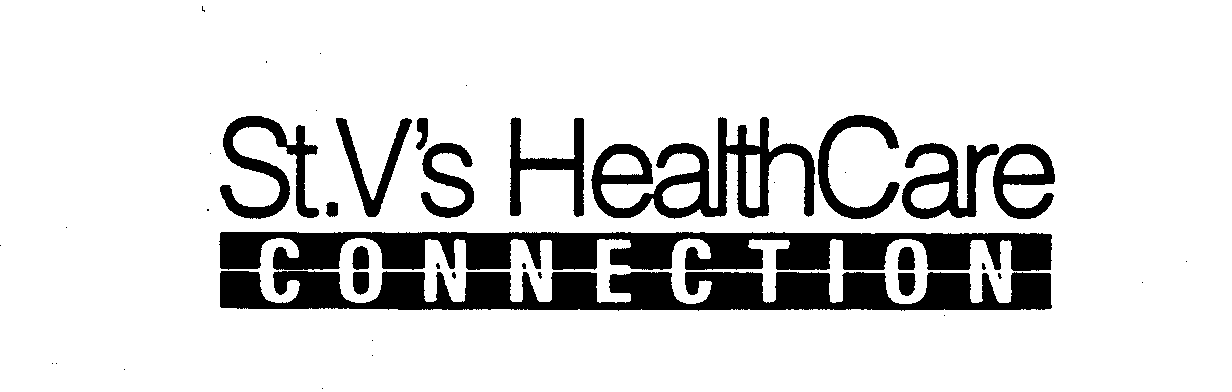 Trademark Logo ST. V'S HEALTHCARE CONNECTION