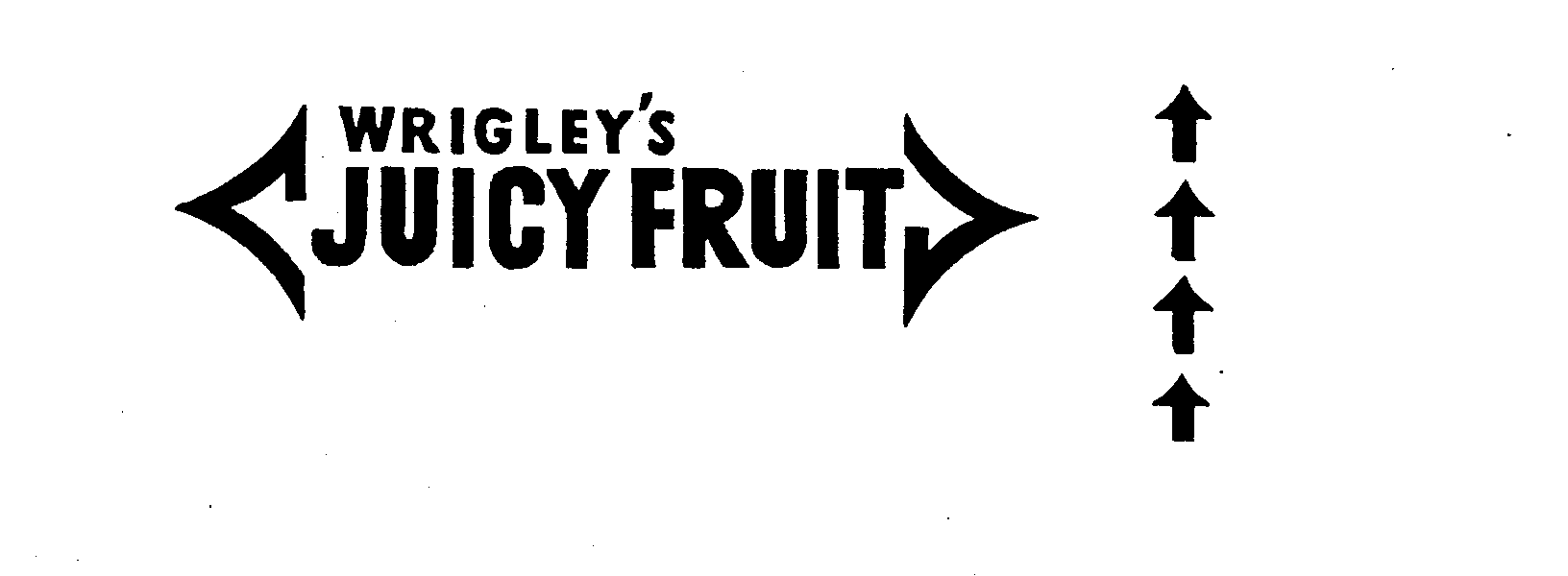 Trademark Logo WRIGLEY'S JUICY FRUIT