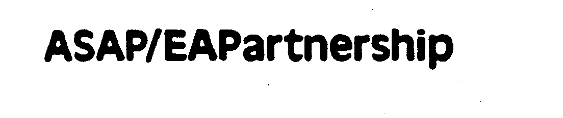 Trademark Logo ASAP/EAPARTNERSHIP