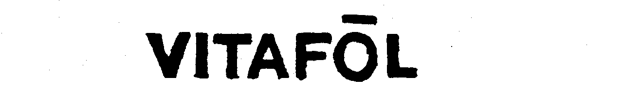 Trademark Logo VITAFOL
