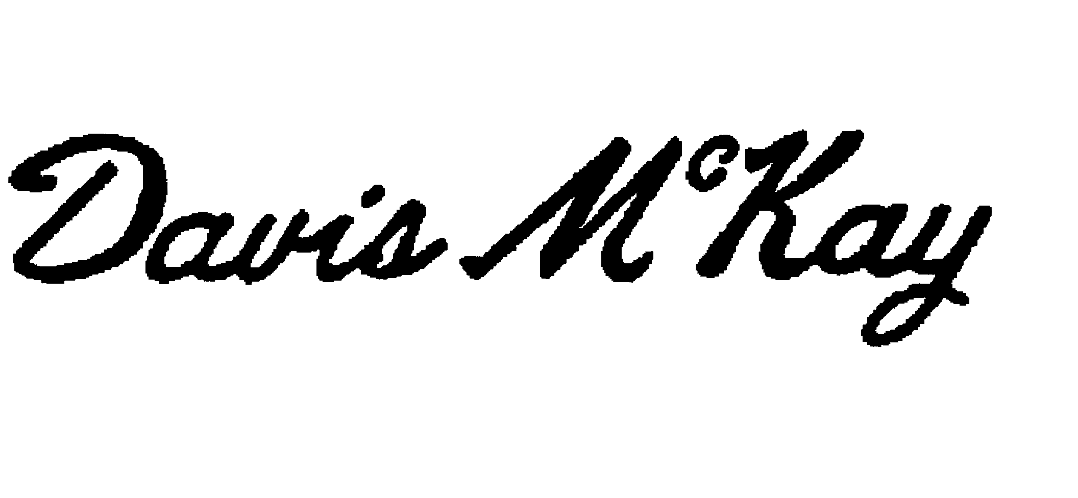 Trademark Logo DAVIS MCKAY