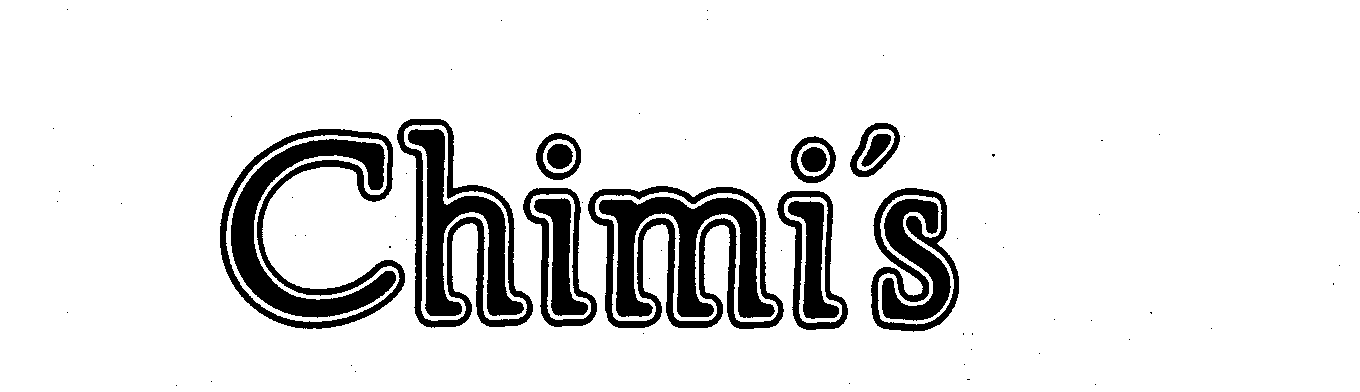 Trademark Logo CHIMI'S