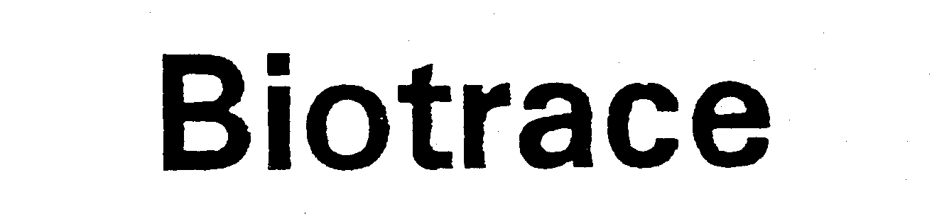 Trademark Logo BIOTRACE