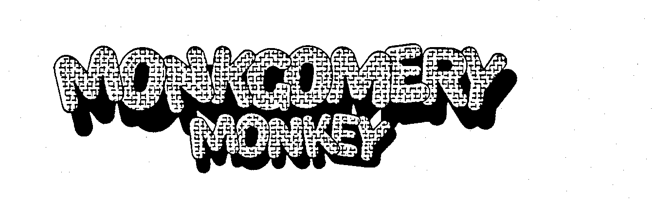 Trademark Logo MONKGOMERY MONKEY