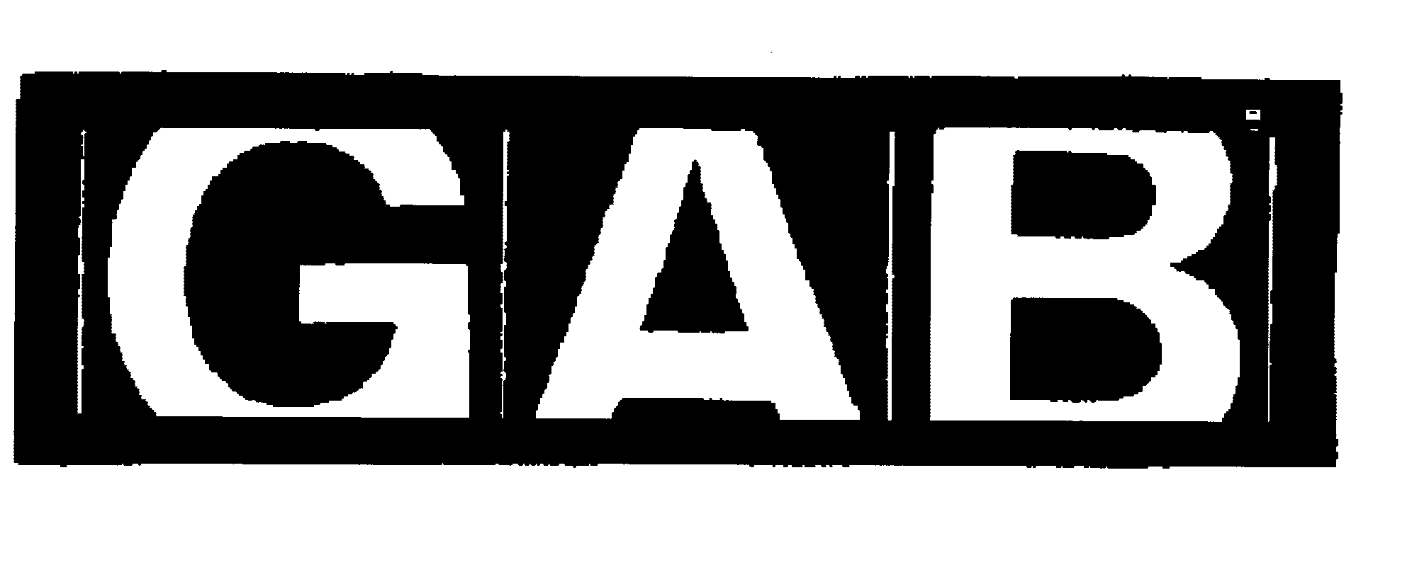 Trademark Logo GAB