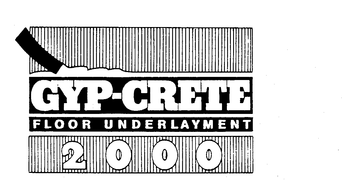  GYP-CRETE FLOOR UNDERLAYMENT 2000