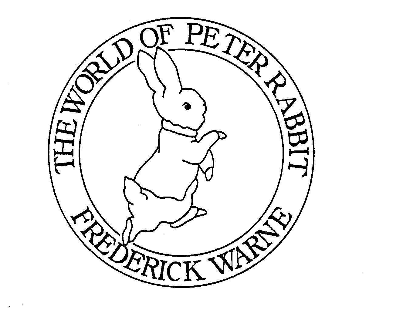 Trademark Logo THE WORLD OF PETER RABBIT FREDERICK WARNE