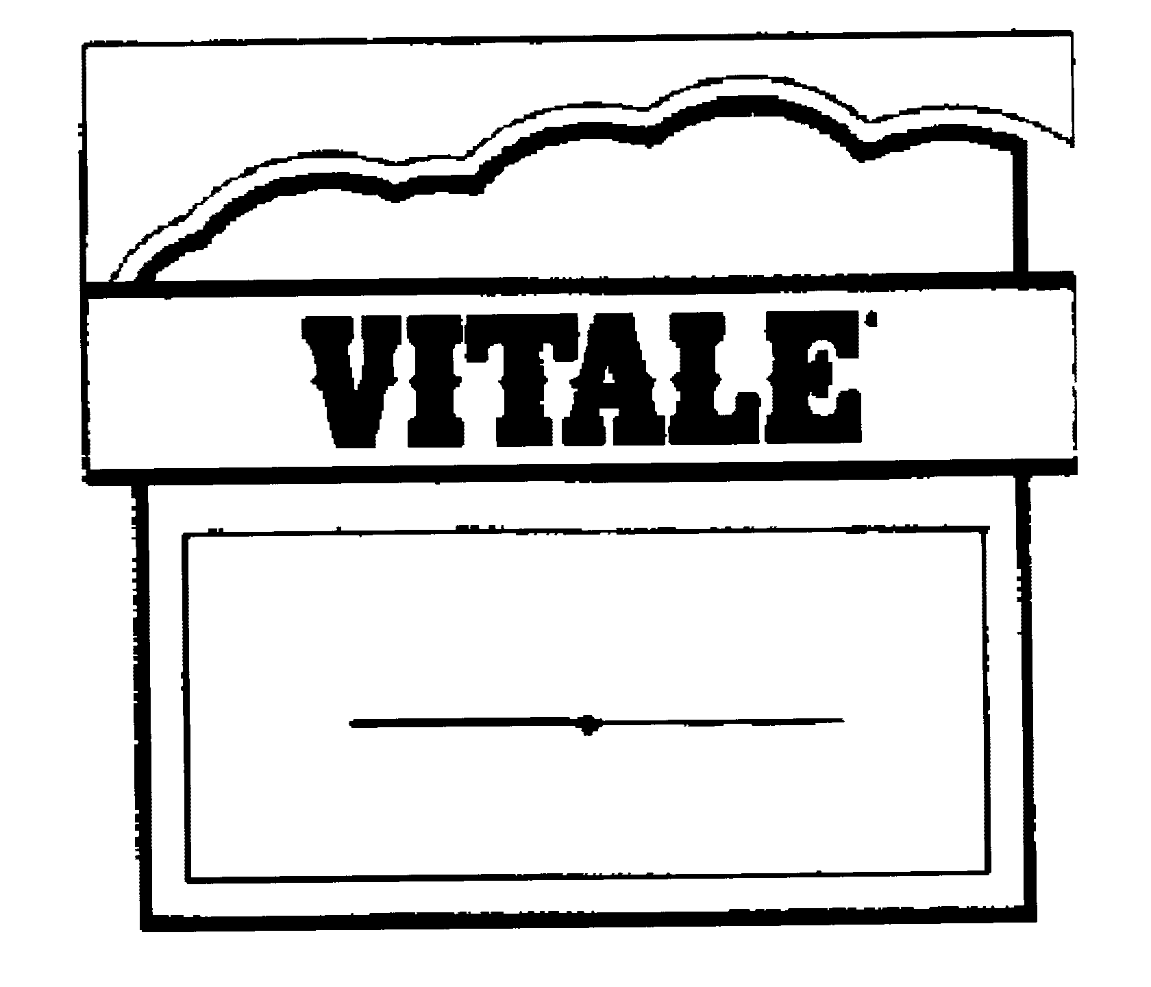 Trademark Logo VITALE