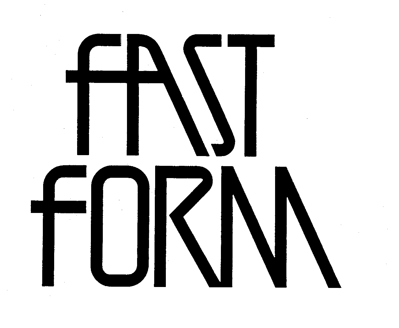 Trademark Logo FAST FORM