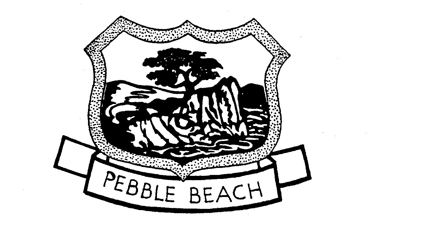 Trademark Logo PEBBLE BEACH