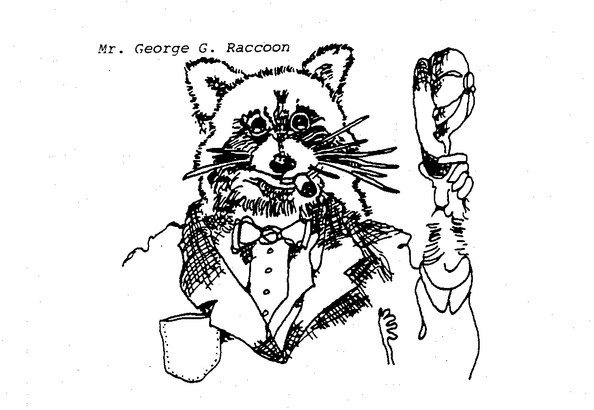 Trademark Logo MR. GEORGE G. RACCOON