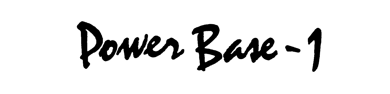 Trademark Logo POWER BASE-1