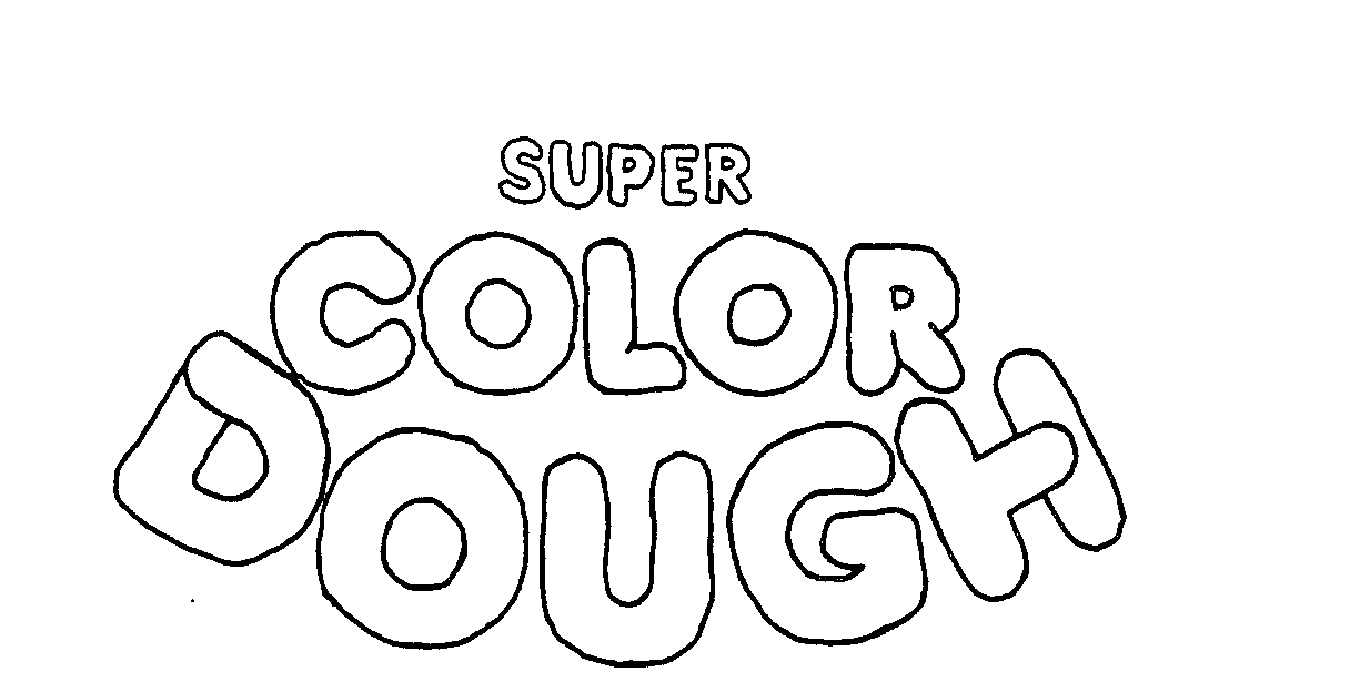 Trademark Logo SUPER COLOR DOUGH