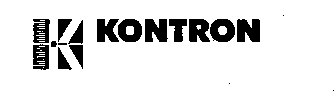Trademark Logo KONTRON K