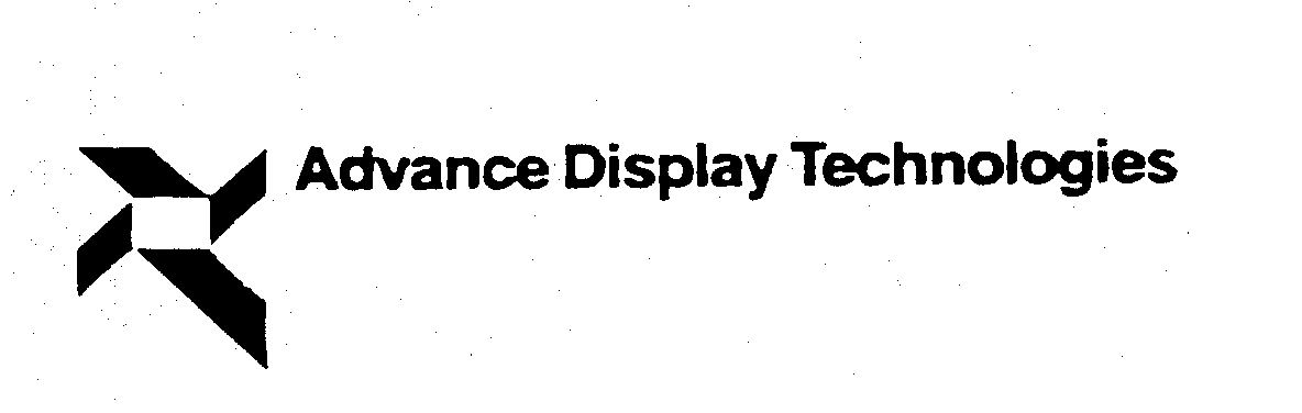  ADVANCE DISPLAY TECHNOLOGIES