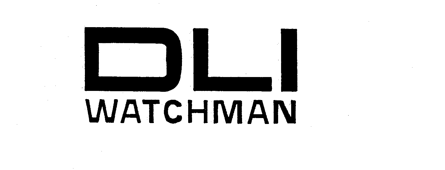 Trademark Logo DLI WATCHMAN
