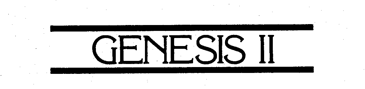 Trademark Logo GENESIS II