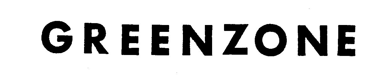 Trademark Logo GREENZONE