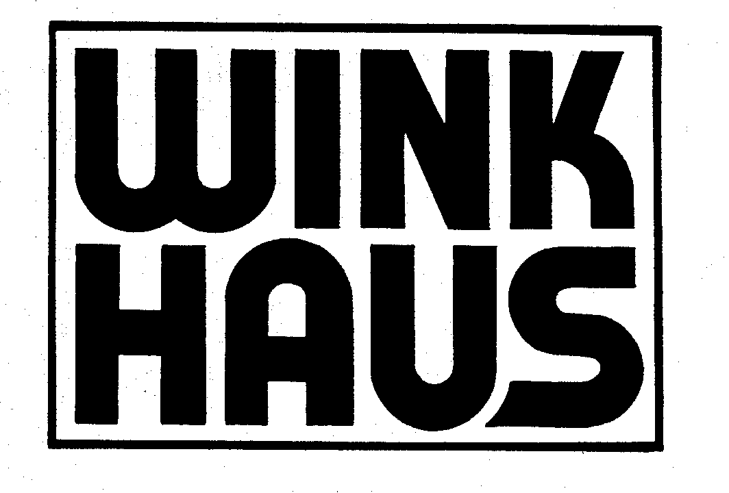 Trademark Logo WINK HAUS