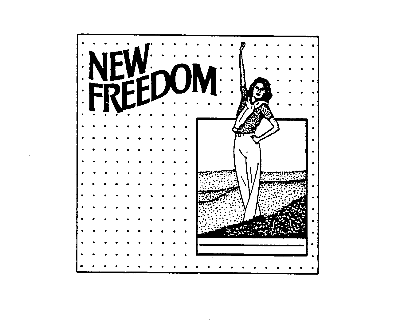Trademark Logo NEW FREEDOM