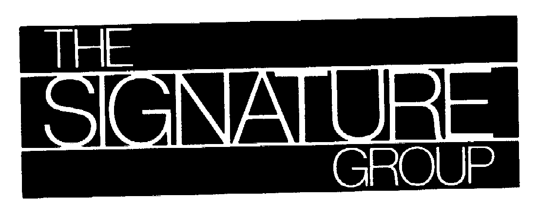 Trademark Logo THE SIGNATURE GROUP