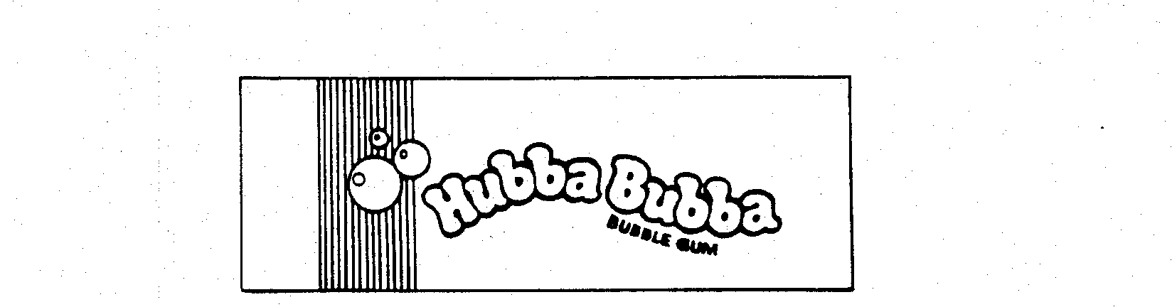 Trademark Logo HUBBA BUBBA BUBBLE GUM