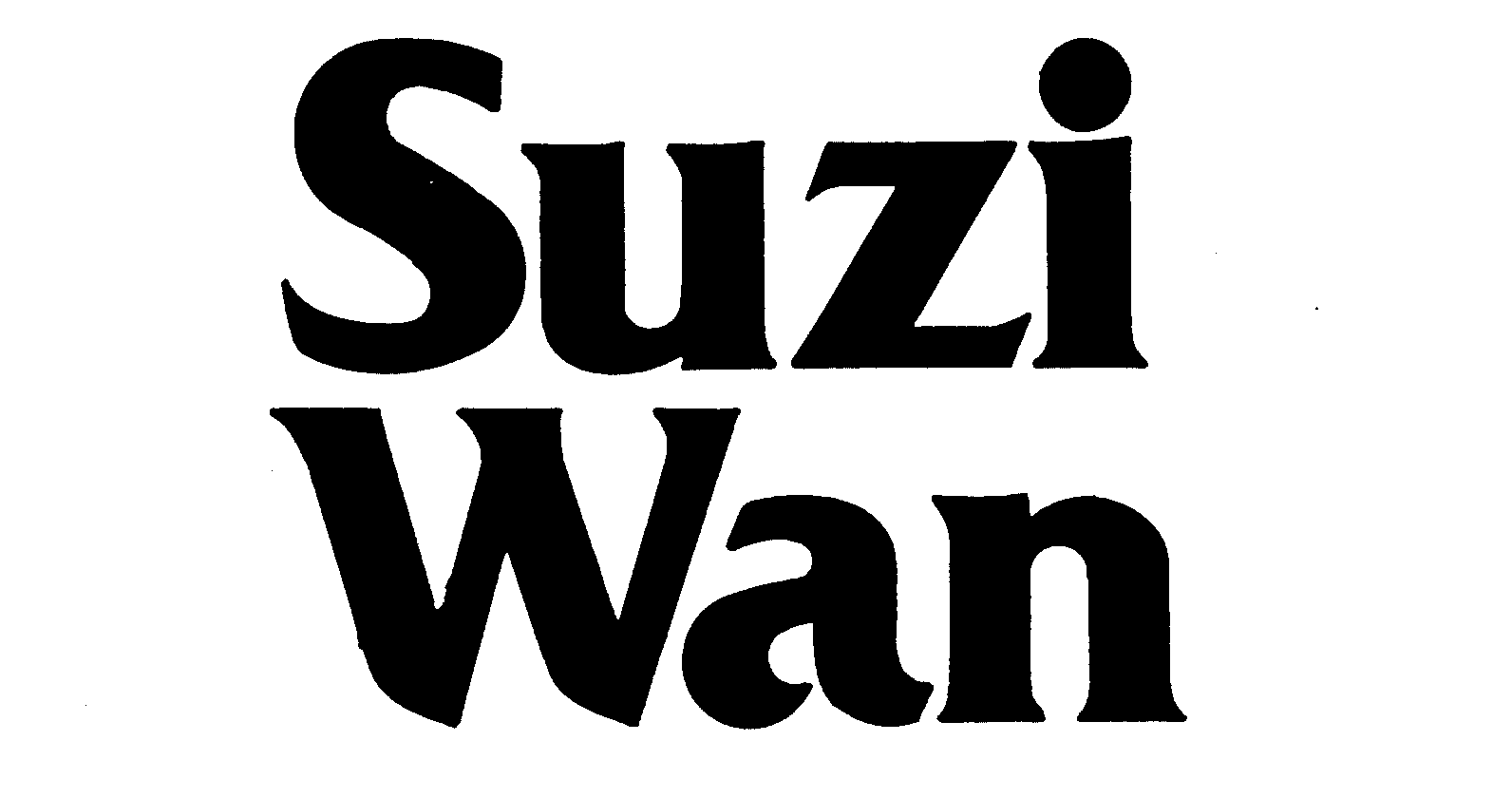 Trademark Logo SUZI WAN