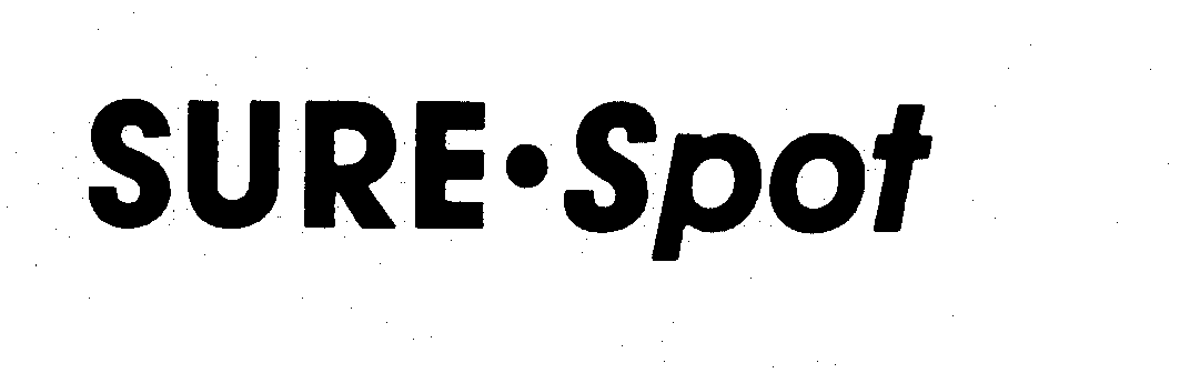 Trademark Logo SURE SPOT