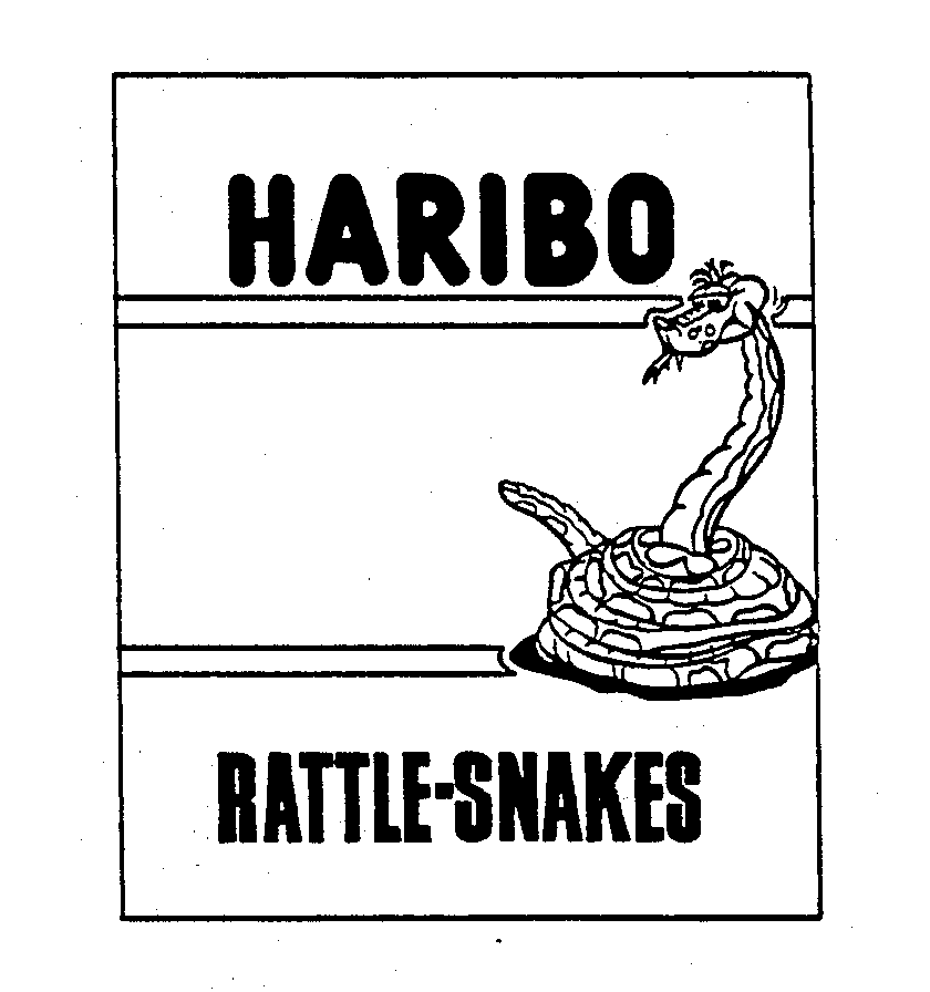 Trademark Logo HARIBO RATTLE-SNAKES