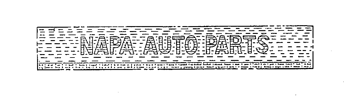 Trademark Logo NAPA AUTO PARTS