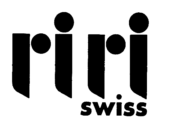Trademark Logo RIRI SWISS