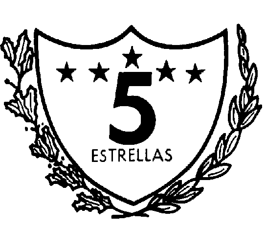 Trademark Logo 5 ESTRELLAS