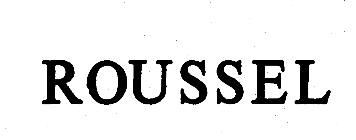 Trademark Logo ROUSSEL